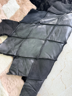 Покрывало меховое ковер из шкуры овчины