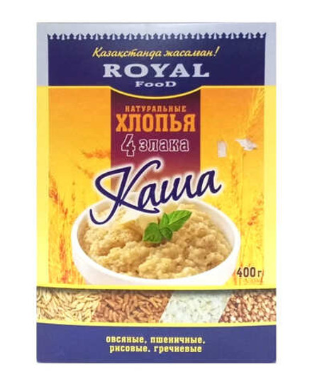 Каша "4 Злака" 400г. РоялФуд