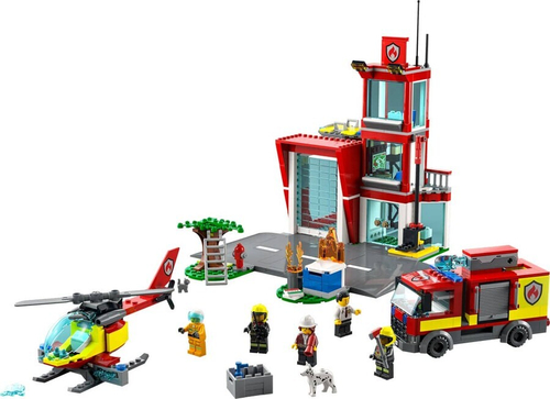 Конструктор LEGO City 60320 Пожарная часть