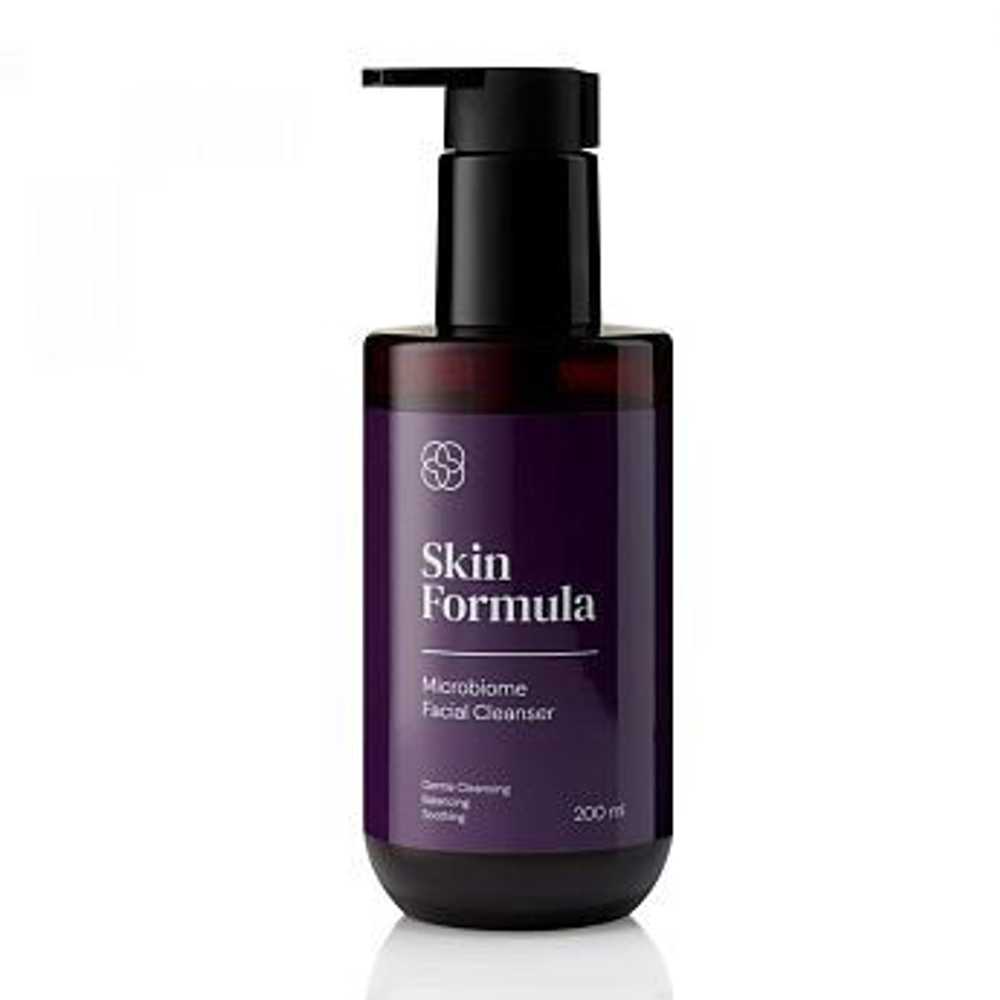 Skin Formula Очищающий гель с пребиотиками для восстановления микробиома кожи, 200 мл | Microbiome Facial Cleanser
