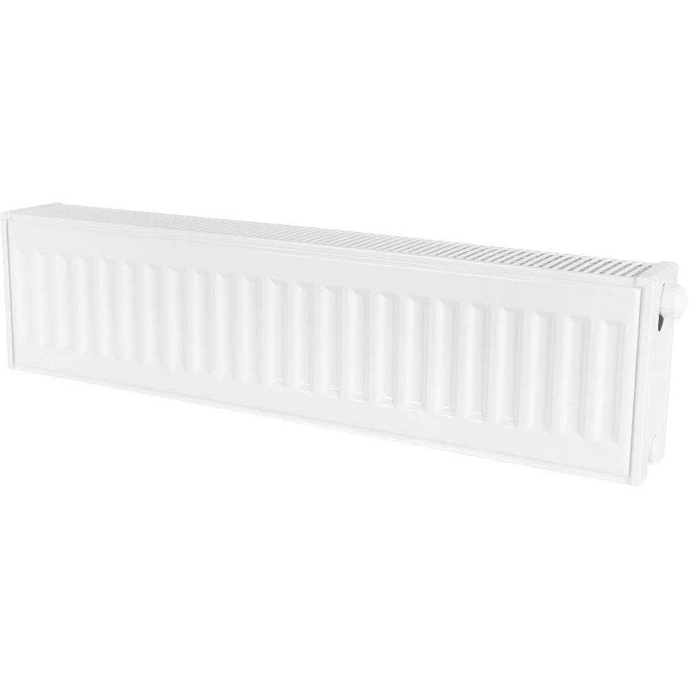 Радиатор панельный профильный ROMMER Ventil тип 22 - 200x1200 мм (подключение нижнее правое)
