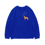 Свитшот "Бордоский дог и бабочки"