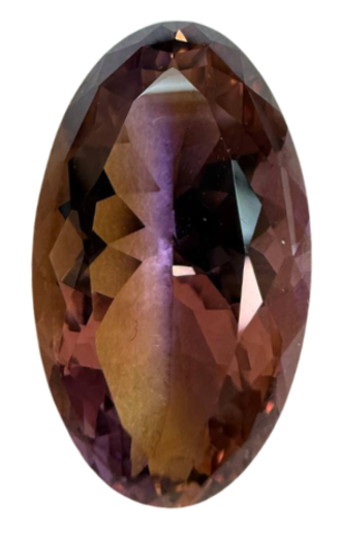 Аметрин овал 25х16 мм