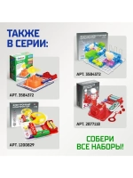Конструктор блочный-электронный «В мире электроники», 115 сх