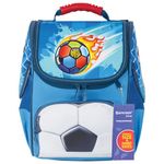 Ранец BRAUBERG STYLE c эргономичной спинкой, "Goal", 35х28х18 см, 229927