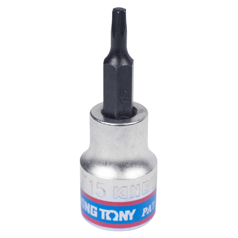 KING TONY (302315) Насадка (бита) торцевая 3/8", L = 50 мм, TORX, T15