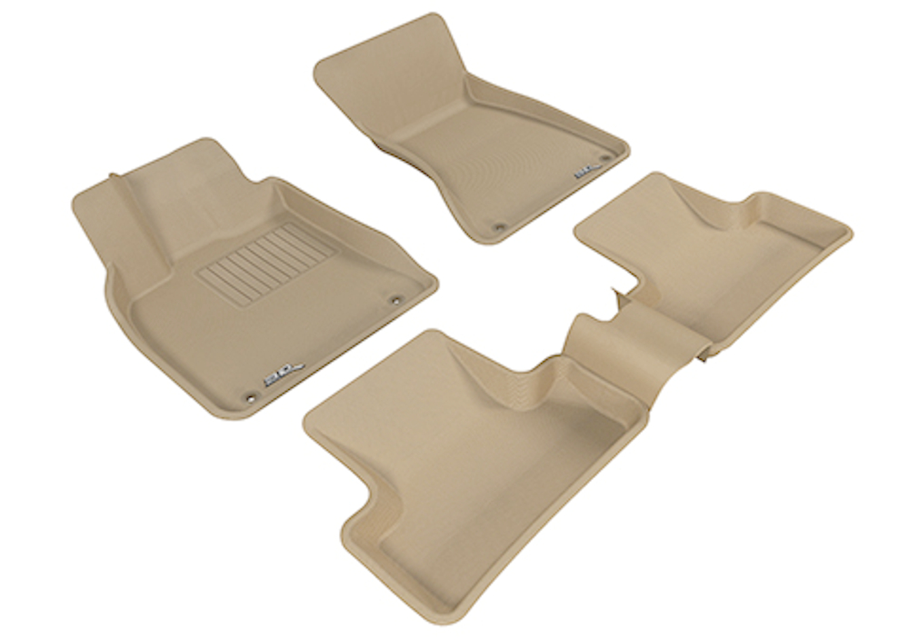 Коврики салона Sotra 3D Lux для Audi Q5 2009-2015 Liner 3D Lux бежевые. Артикул ST 74-00356