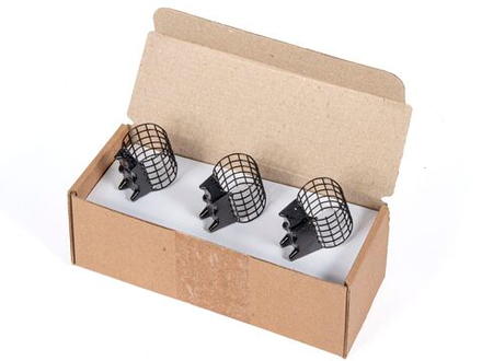 Набор металлических фидерных кормушек FC M1 ТОЧНЫЙ ЗАБРОС 40г 60г 80г 3шт. коробочная версия