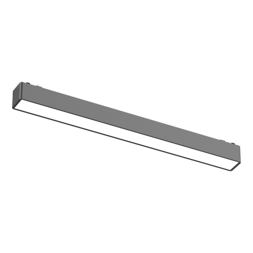ST674.436.15 Магнитный трековый светильник Черный LED 1*10W 3000K 530Lm Ra>90 IP20 L315xW26xH24 48V