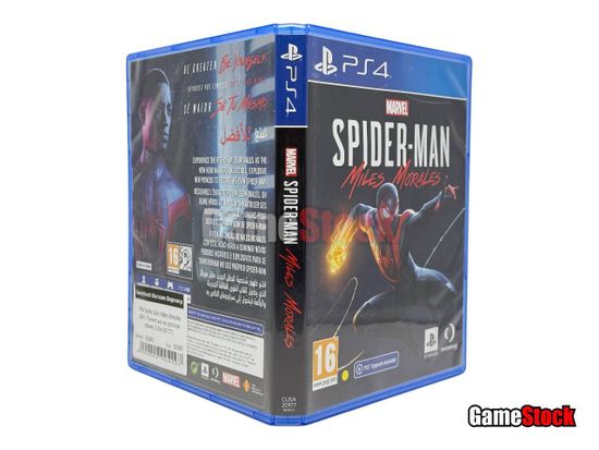 PS4 Spider Man Miles Morales (Б/У, Полностью на русском языке, CUSA-20177)