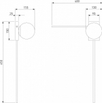 Бра Eurosvet Fredo 40034/1 белый