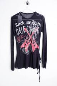 Кофта со стильным принтом, визуально на 40 размер