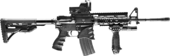 Алюминиевое цевьё для M16/M4/AR15
