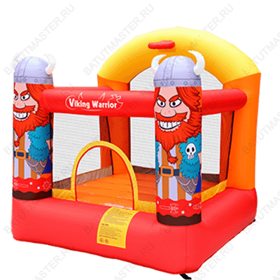 Детский батут для дома "Викинги" 2,1*2,1*2,1м