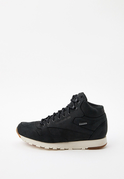 Кроссовки мужские REEBOK CL LTHR MID GTX-THI BLACK/PAPERWHITE-GUM