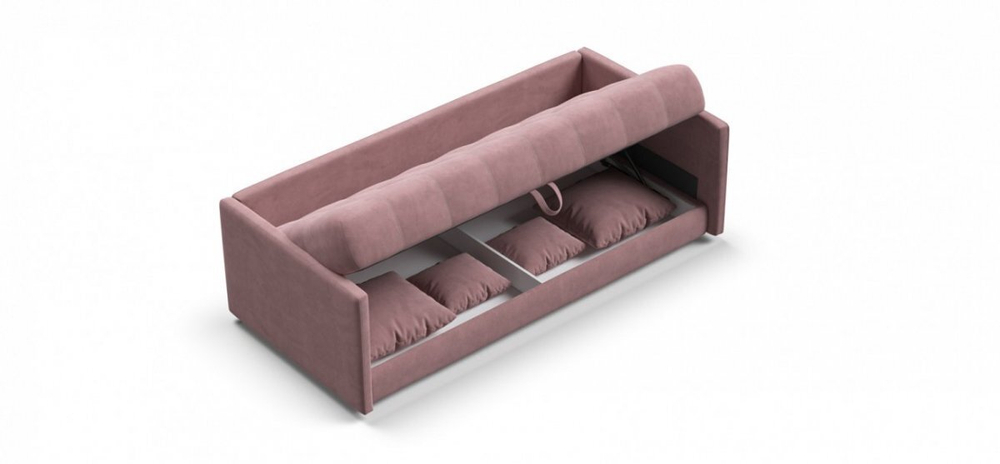 Тахта Босс Велюр Монолит роуз