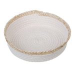 Органайзер для мелочей, 24x24x6см, веревка, солома