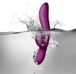 Вибратор Rocks-Off "Regala Rabbit", анально-вагинальный, силикон, 22,5 см