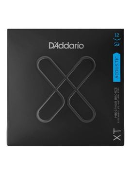 Струны для акустической гитары 12-53 D'ADDARIO XTAPB1253
