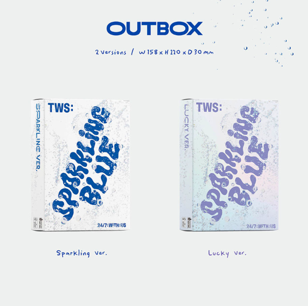 Альбом TWS - 1st Mini Album Sparkling Blue