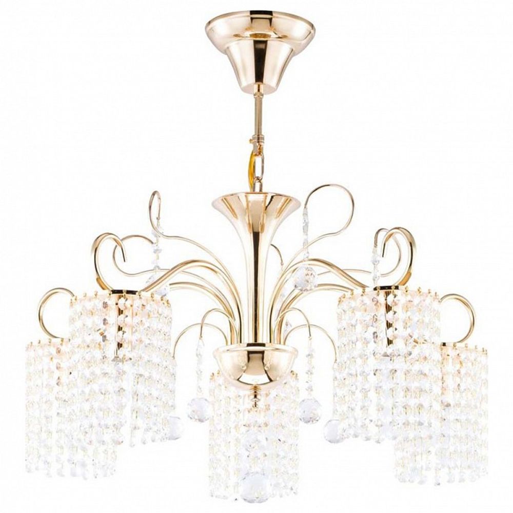 Подвесная люстра Freya Leona FR1127-PL-05-G