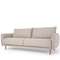 Трехместный диван Carlota 210 см, бежевый