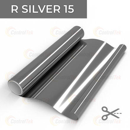 Пленка зеркальная R SILVER 15 ControlTek, на отрез (ширина рулона 1,524 м.)