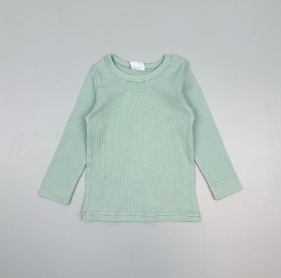 Лонгслив хлопковый, Ментол