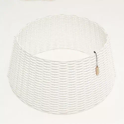 Корзина под елку Премиум Царская лоза 87*65*29 см., разборная, белый, ЕлкиТорг (87-220)