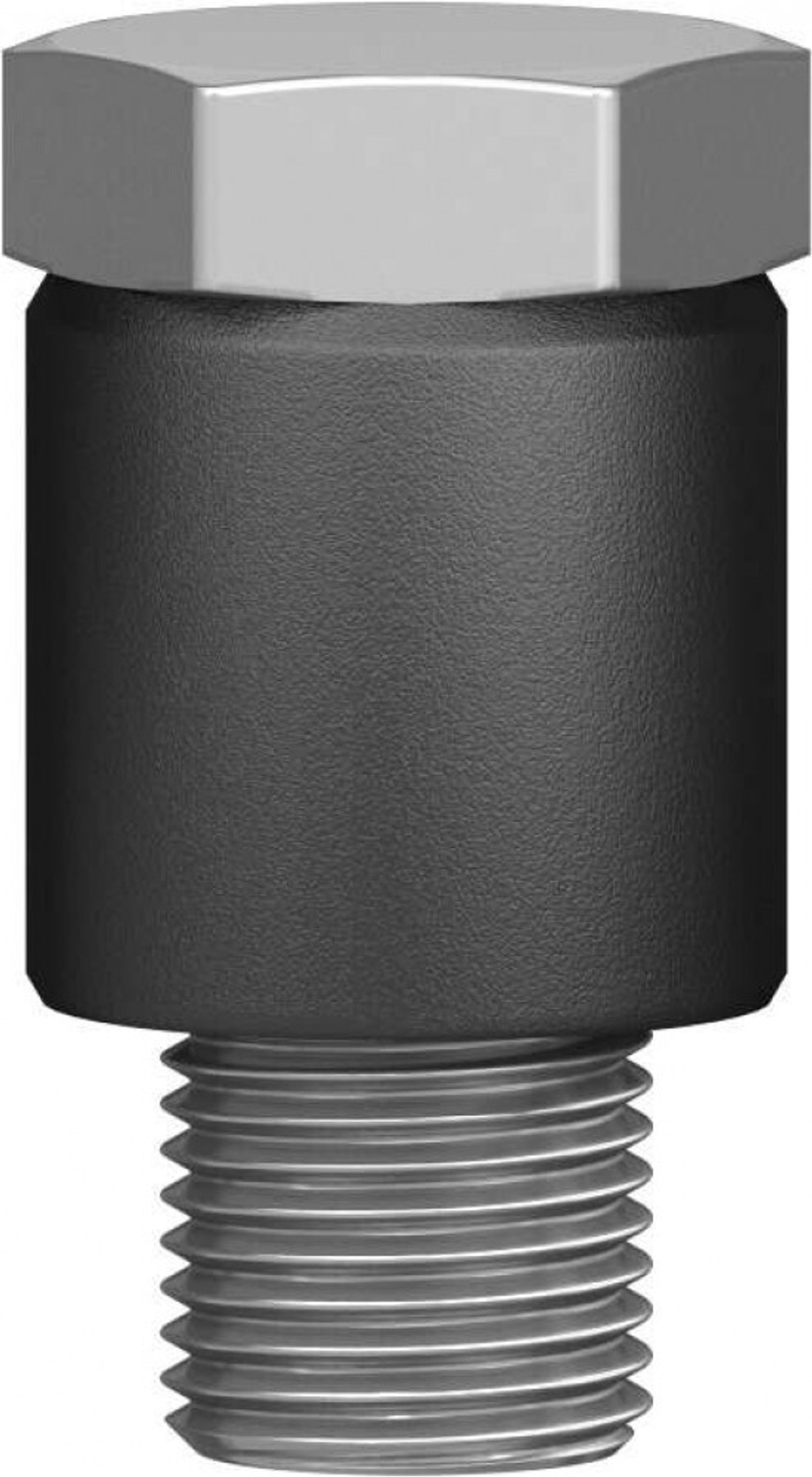 QSLV-1/8-4-100 Угловой штуцер с цанговым зажимом и резьбой