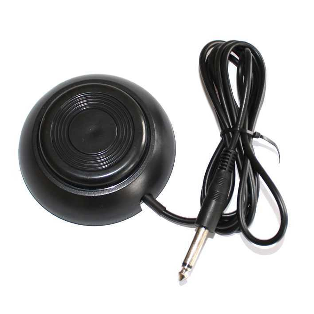 Педаль круглая черная