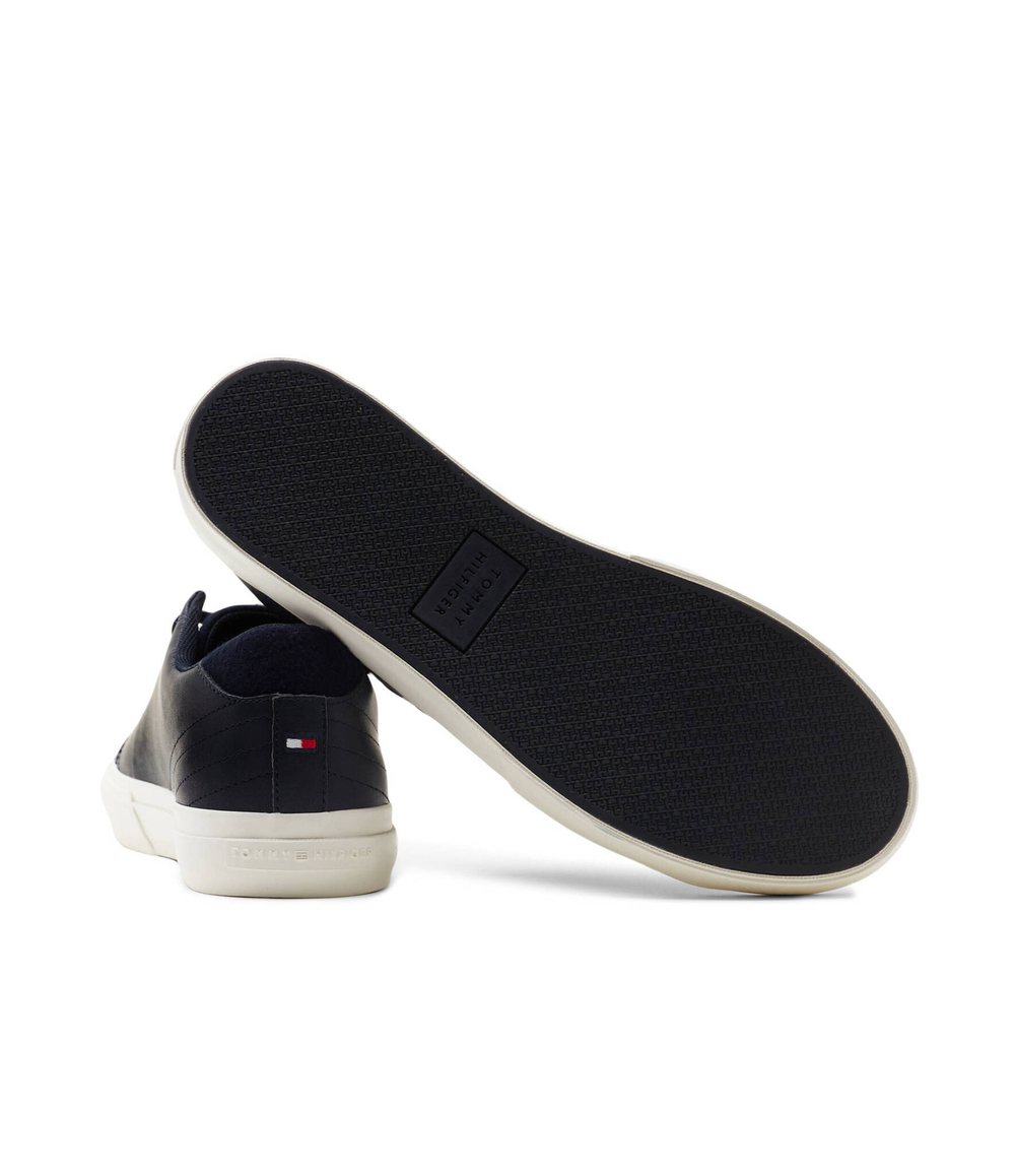 Кожаные кроссовки Tommy Hilfiger - темно-синий(FM0FM04818)