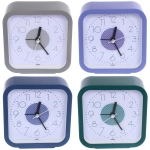 Будильник «Авалон» 10*10*4,3см, микс цветов