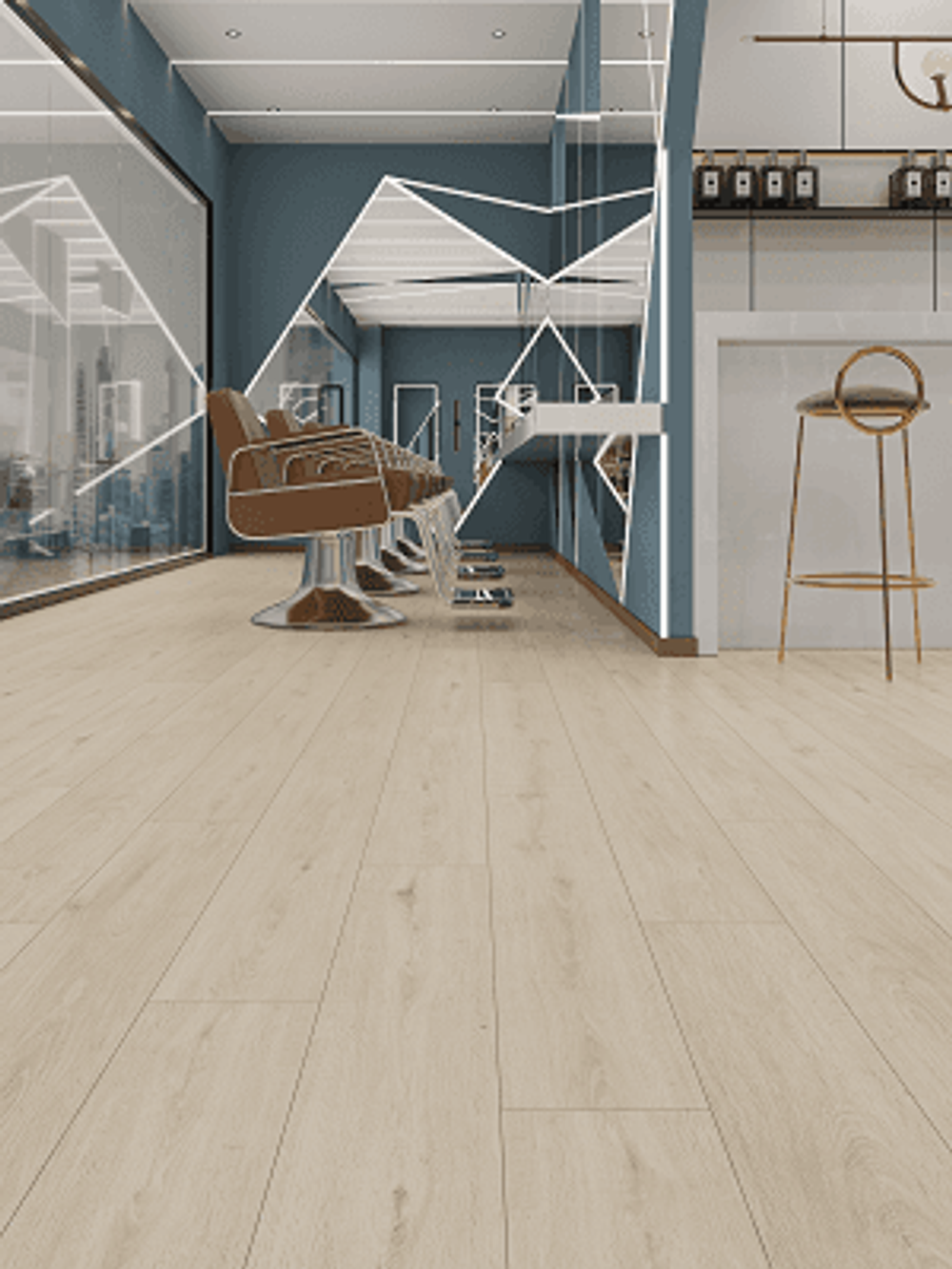 LVT плитка Дуб Ваниль ECO 23-1