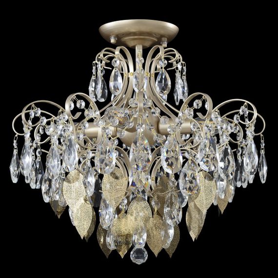 Потолочная люстра Crystal Lux Esmiralda PL4 Gold