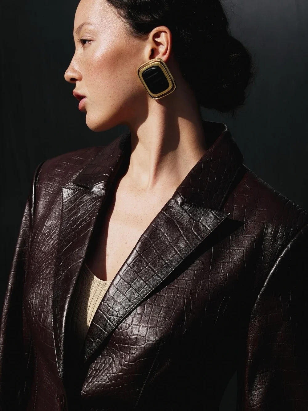 Серьги Габи, Золотой