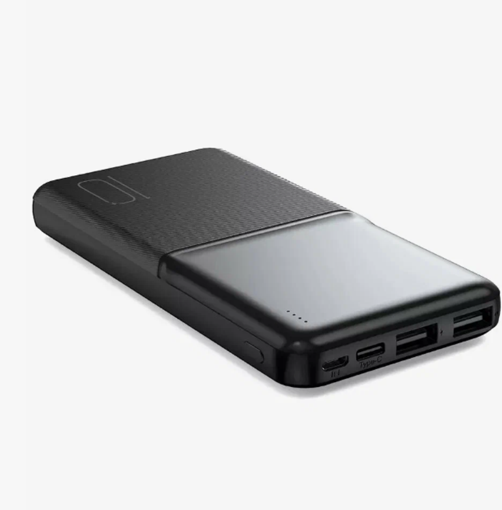 Портативный акк. Powerbank XO PR251 10000mAh 10.5W Black