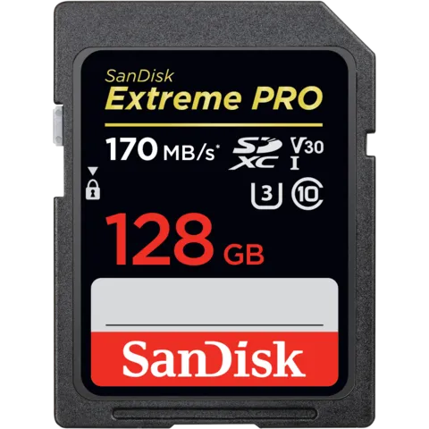 Sandisk Extreme Pro SDXC UHS-I 170MB/s 128Gb