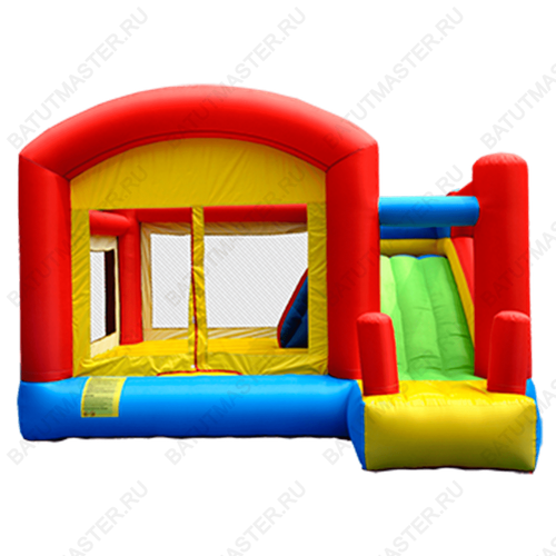 Батут для дачи "Приключение непоседы" 4,05*3,9*2,9 м