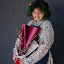 174. Магнолия (ветка / букет)