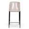 Полубарный стул Albert кожа капучино