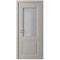 Купить Межкомнатная дверь эмаль Стиль Богема серая остеклённая
