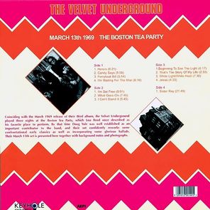 The Velvet Underground / March 13th 1969 The Boston Tea Party (2LP)