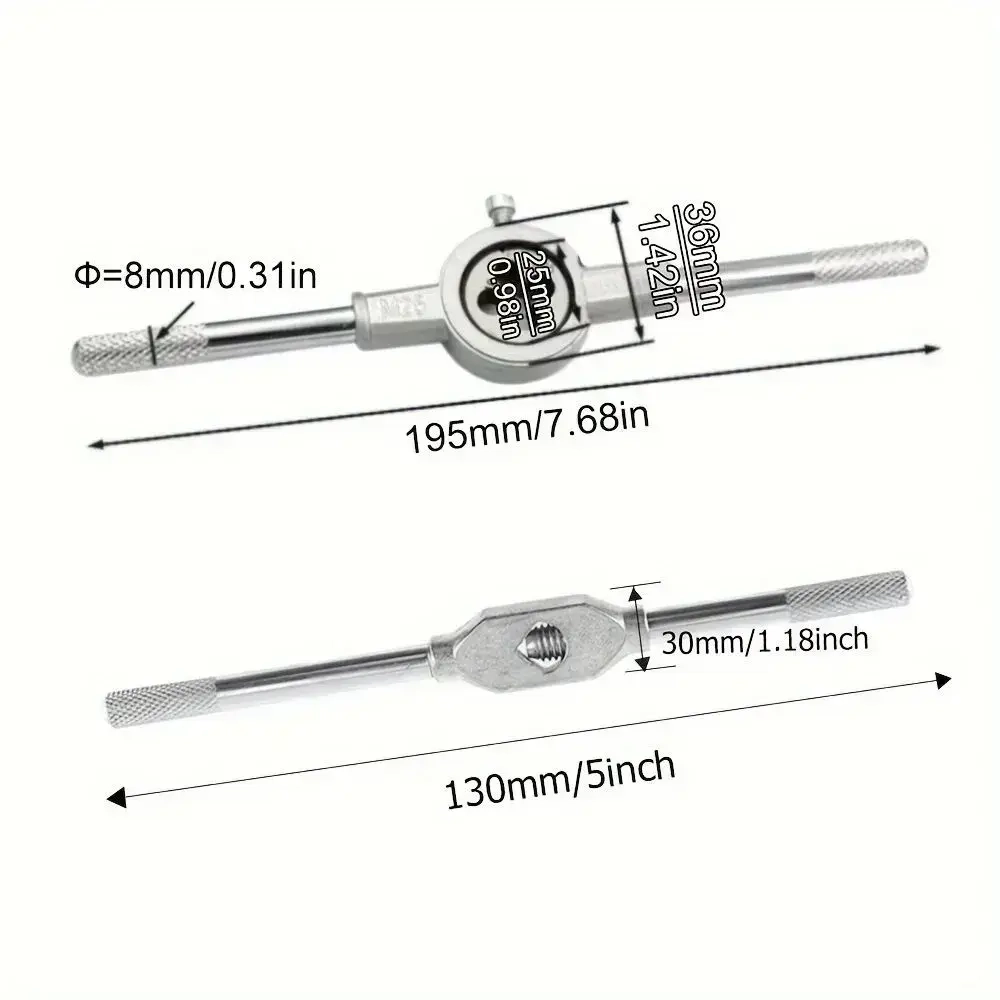 Резьбонарезной набор (лерка-метчик, плашек) 12/ 20шт