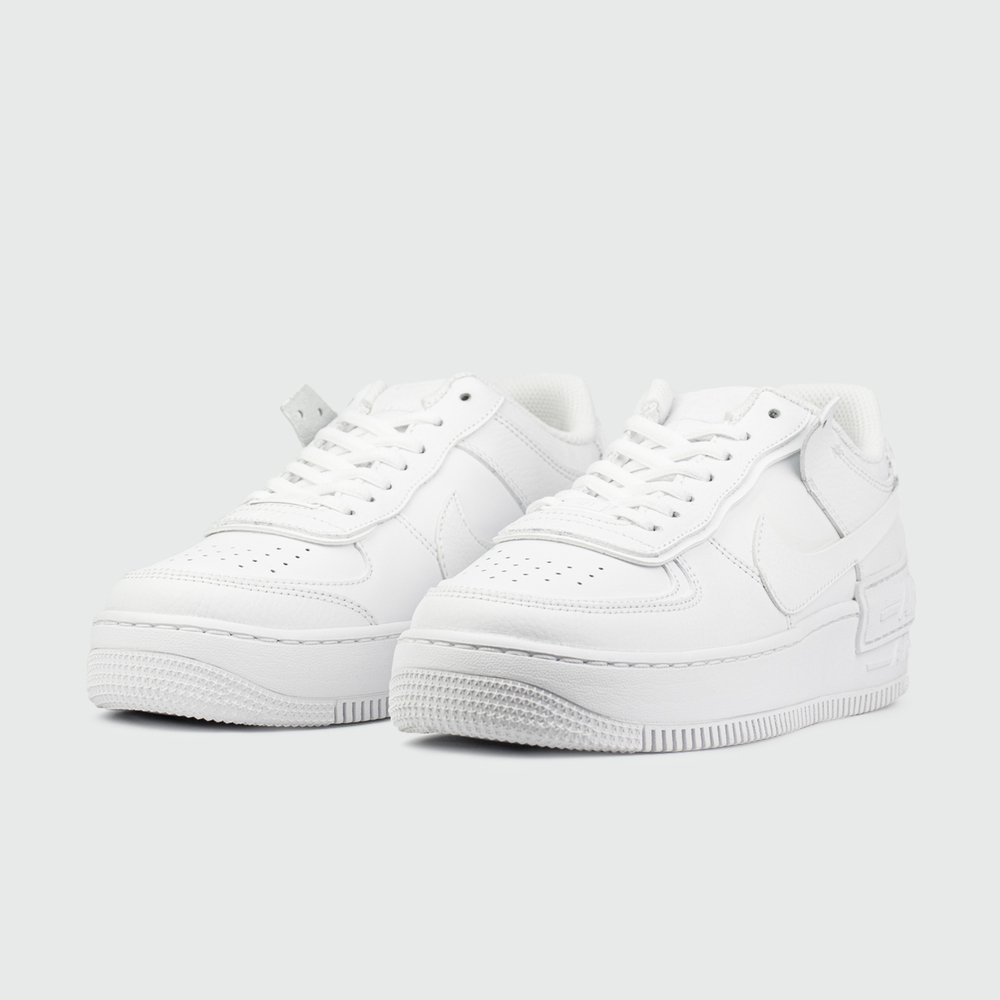 Кроссовки Nike Air Force 1 Wmns Shadow Triple White