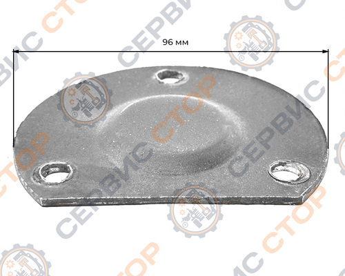 Крышка боковая редуктора почвофрезы с шестеренчатым приводом
