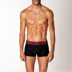 Мужские трусы боксеры черные CASANOVA 0006A