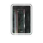 Зеркало MIXLINE "Мальта-VOICE"  550*800 (ШВ) сенсорный выключатель, управление голосом., подогрев