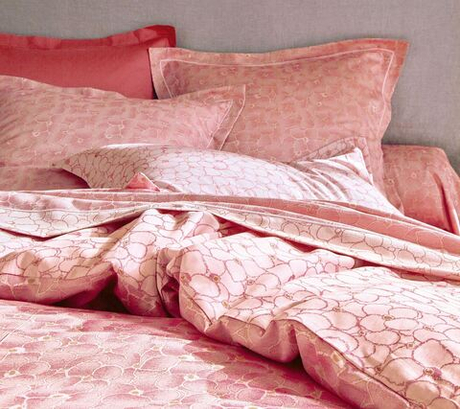 Постельное белье 2 спальное евро Blanc des Vosges Arcangues garance