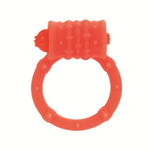 Оранжевое стимулирующее виброкольцо (Цвет: оранжевый)